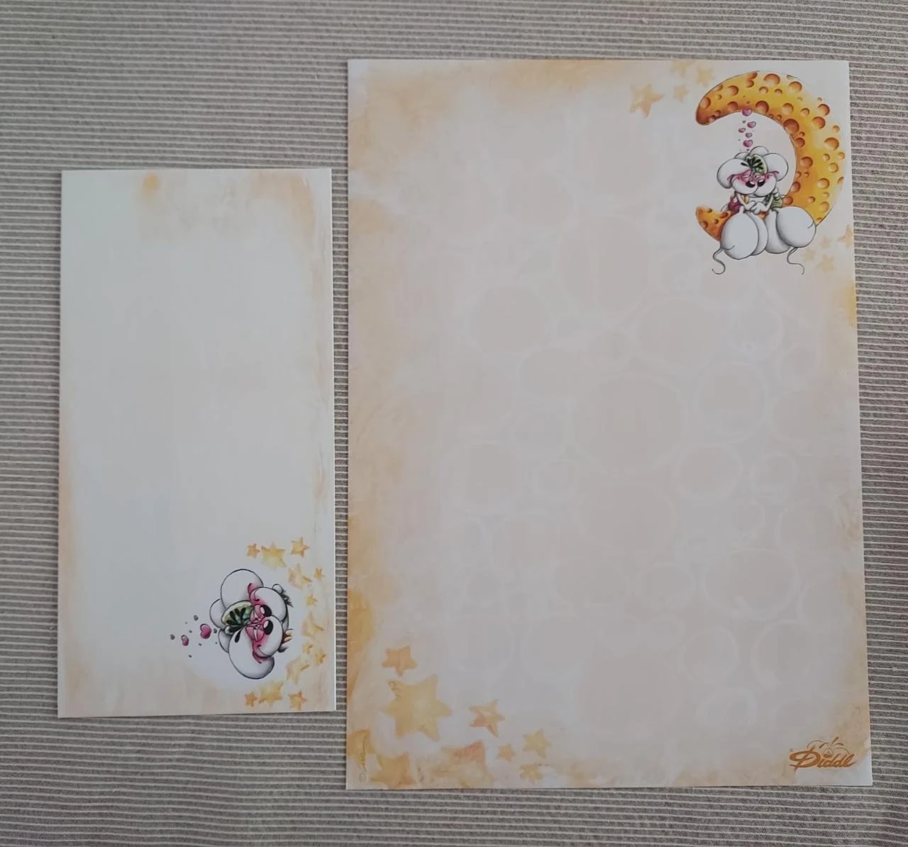 ** Diddl briefpapier + envelop nr 108 **
